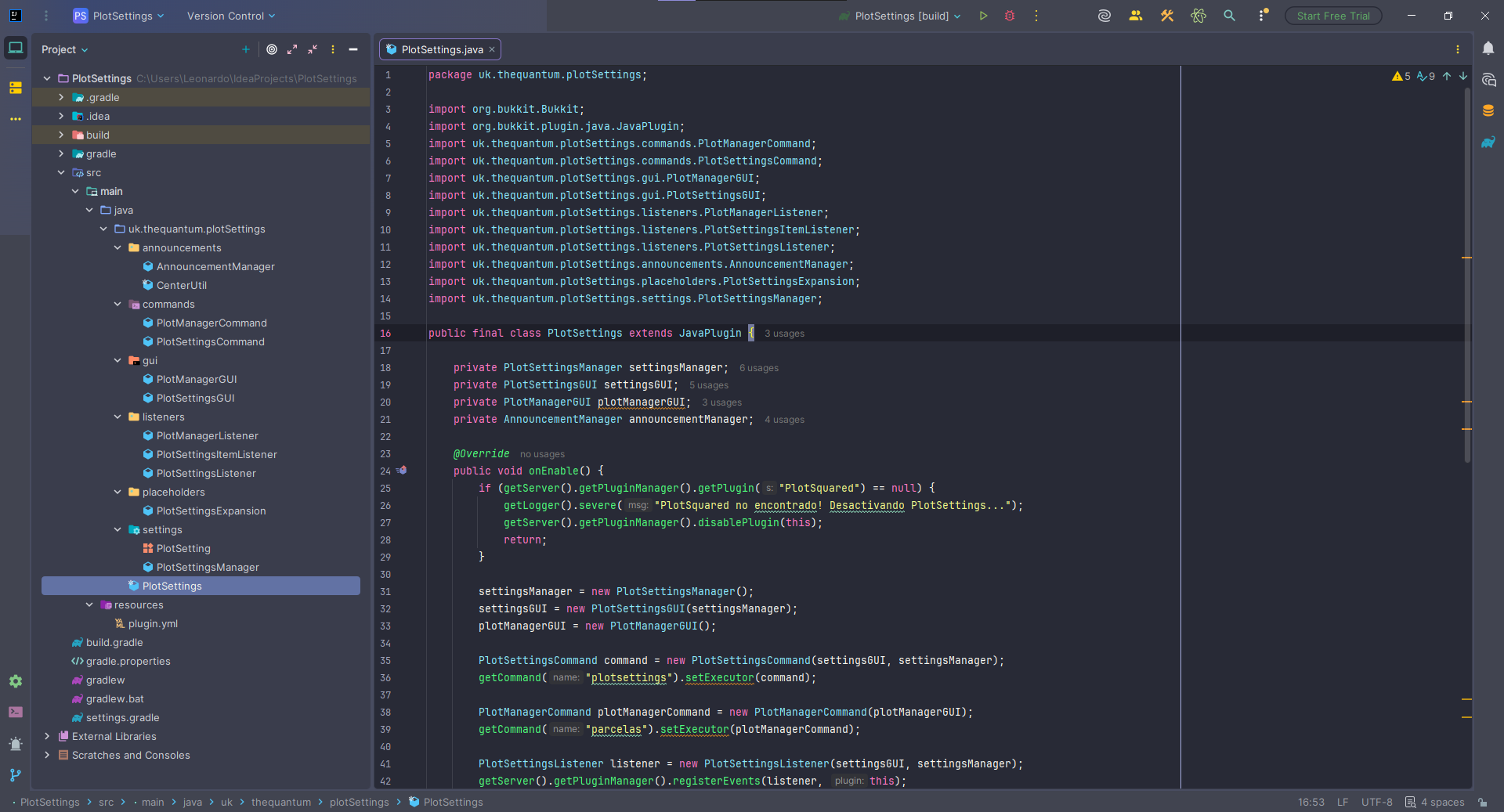 Custom Plugin Development